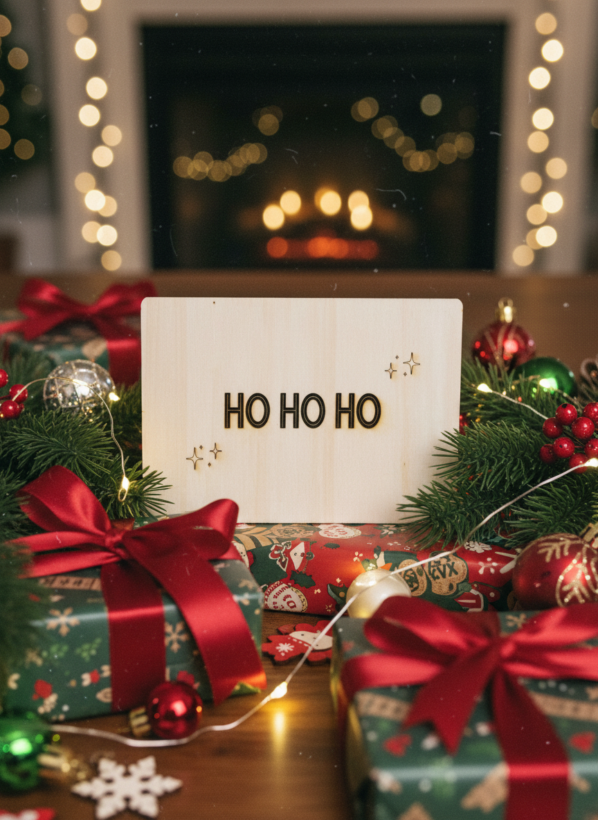 HoHoHo Weihnachtskarte